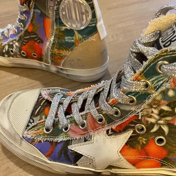 Golden Goose Francy Penstar Tropical Retail $655 - Picture 9 of 16